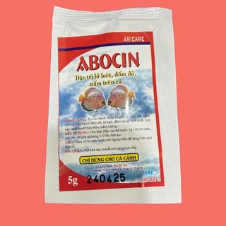 Abocin Arc diệt lỡ loét, đốm đỏ, nấm cho cá cảnh