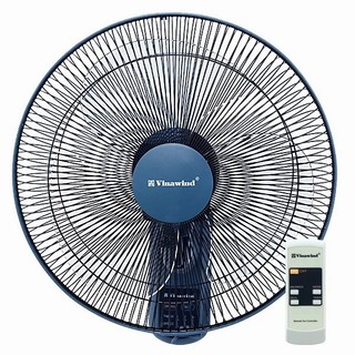 Quạt Treo Tường Vinawind QTT400X-PN Có Điều Khiển Từ Xa, Sải Cánh 400 Điện Cơ Thống Nhất