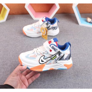 Giày bé thể thao bé trai siêu nhẹ phối lưới, kháng khuẩn 4 - 15 tuổi GNA4 sale 3.3