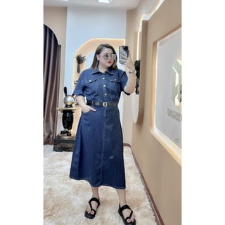 Đầm Sơ mi Jean Big Size (55kg đến 100kg) MS02