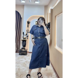 Đầm Sơ mi Jean Big Size (55kg đến 100kg) MS02