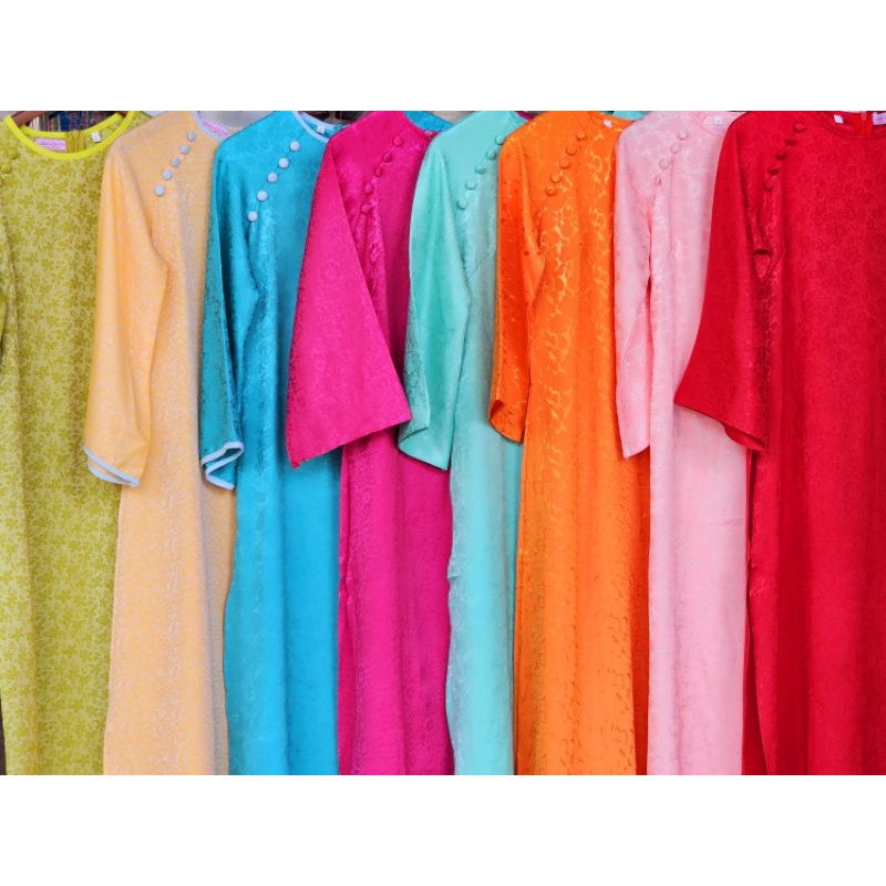 Áo dài cách tân tết đẹp hàng thiết kế giá sỉ ảnh thật 100% .