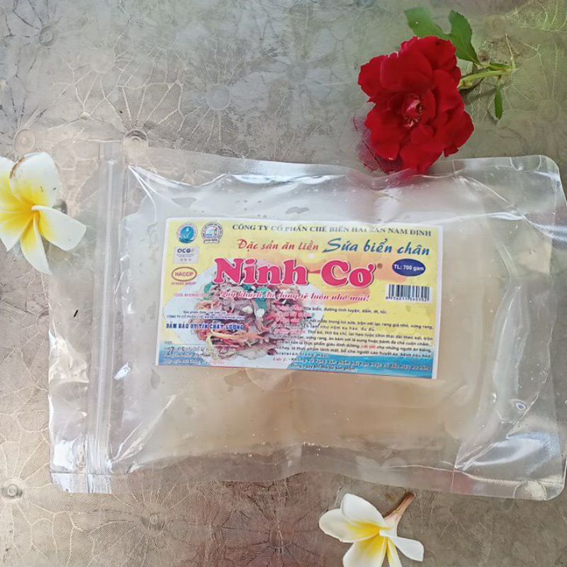 Chân sứa ăn liền loại nhạt ~300g không tính nước dùng làm Nộm sứa, Sứa xào, bún Sứa, Gỏi Sứa