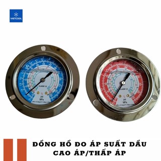 ĐỒNG HỒ ĐO ÁP SUẤT dùng trong KHO LẠNH (cao/thấp áp)