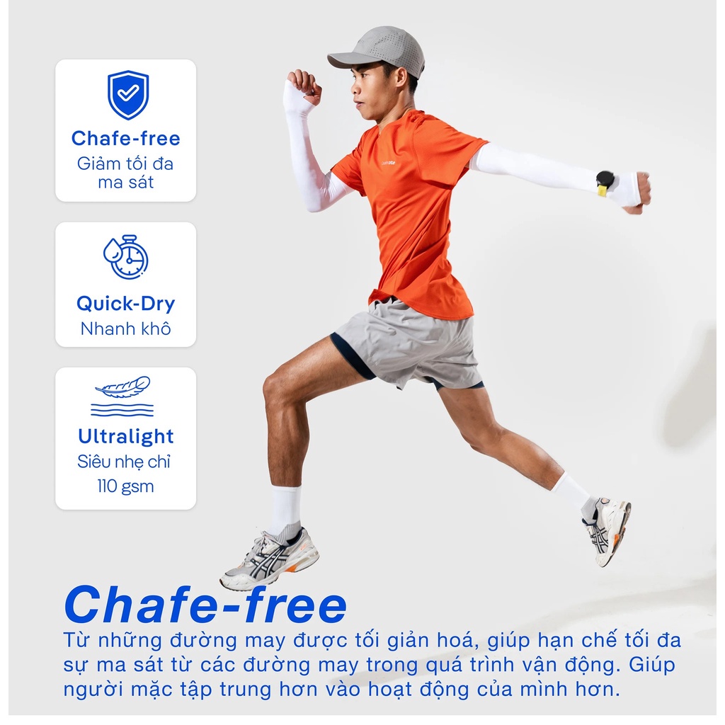 Áo Thun Chạy bộ nam Essentials Fast and Free Running - thương hiệu Coolmate | BigBuy360 - bigbuy360.vn