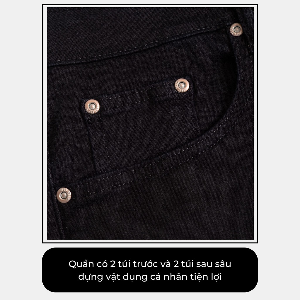 Quần Jeans Basic Slimfit co giãn bền màu - thương hiệu Coolmate CW