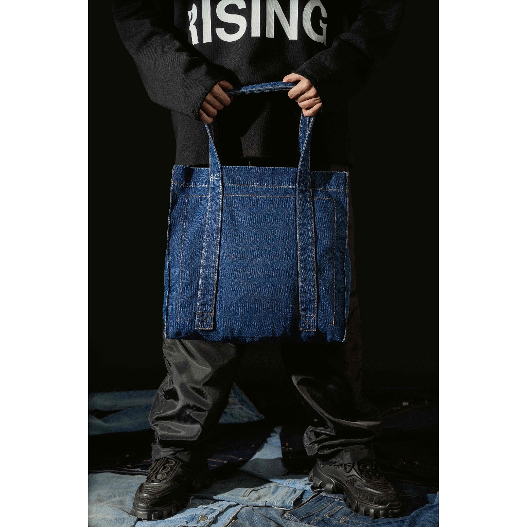 Túi Tote Jean 84RISING Denim - thương hiệu 84RISING