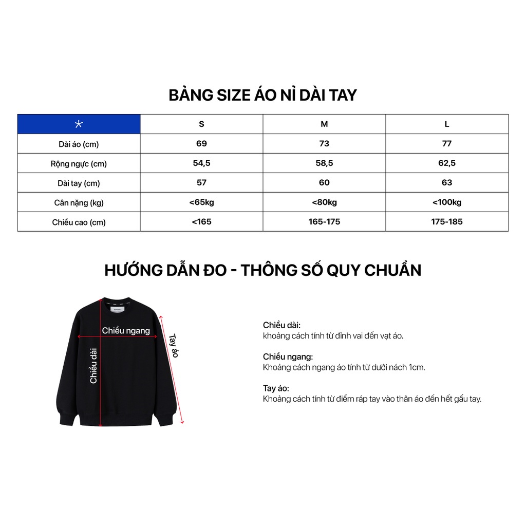 Áo Nỉ chân cua oversize +84 LOGO CALIGRAPHY SWEATER CREAM - 84RISING