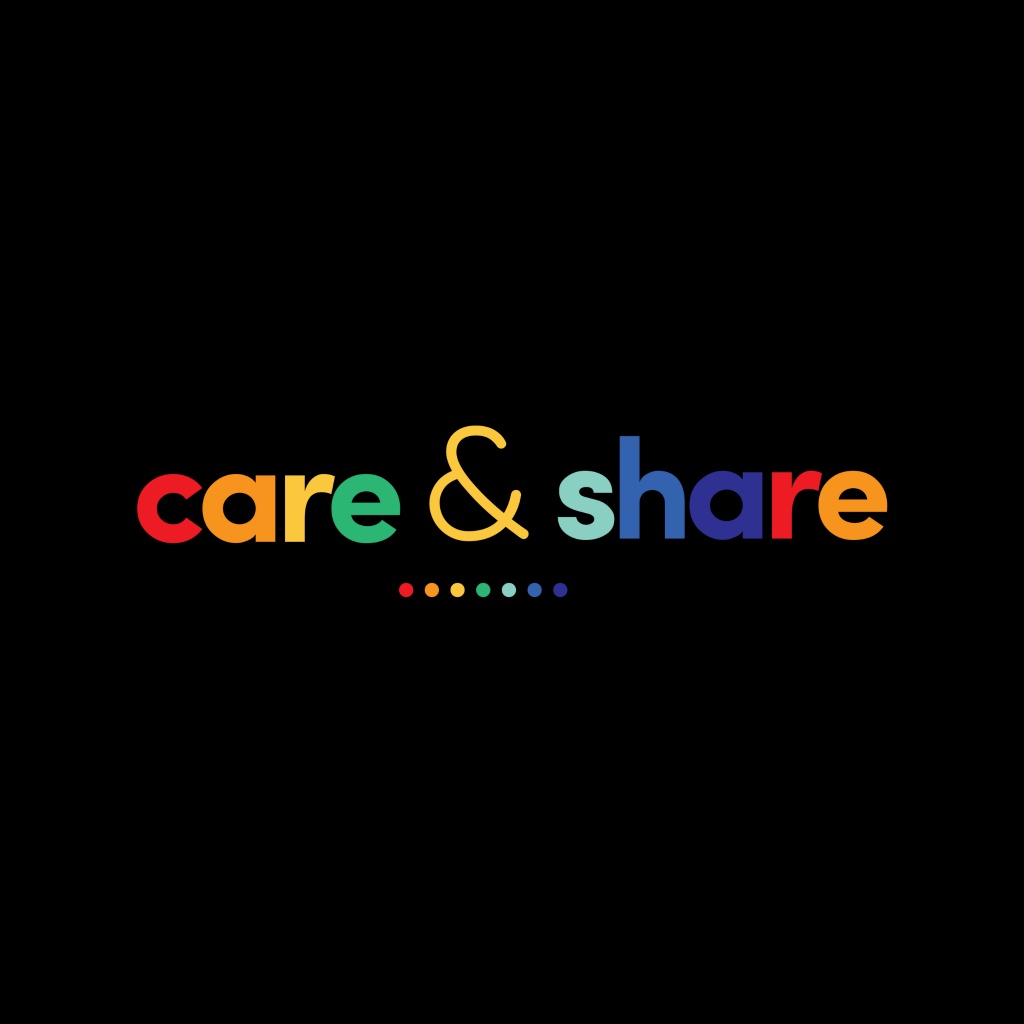 Áo Thun Cotton in Care &amp; Share Rainbow - Trắng / Đen - thương hiệu Coolmate