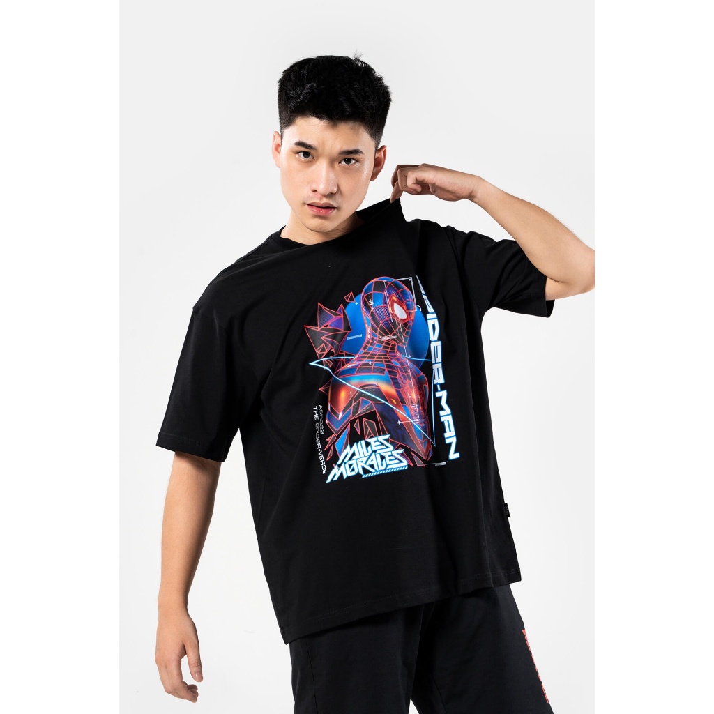 Áo thun oversize Marvel Spider-Man Miles Morales - Thương hiệu Coolmate