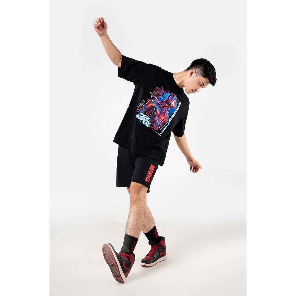 Áo thun oversize Marvel Spider-Man Miles Morales - Thương hiệu Coolmate