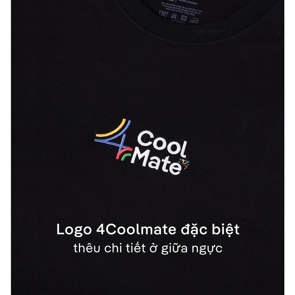 [LIMITED] Áo thun nam Cotton 200gsm 4Coolmate - thương hiệu Coolmate