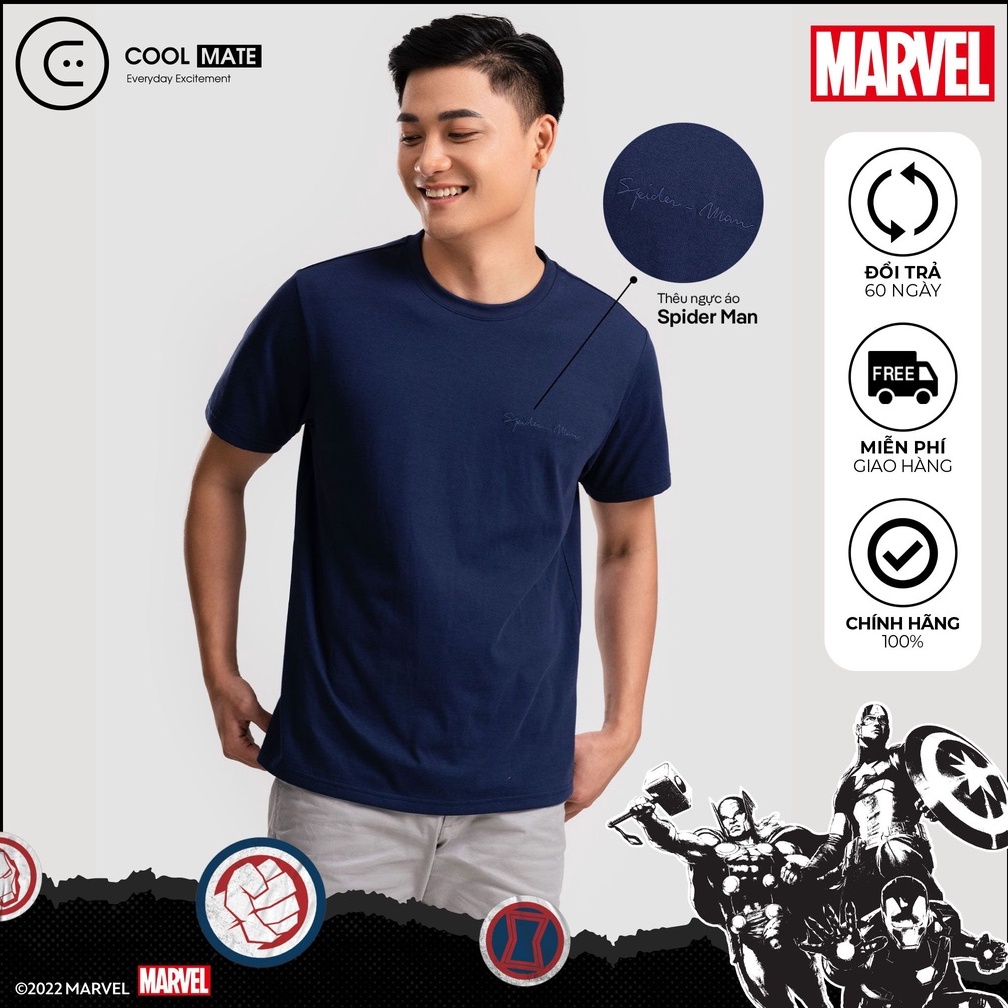 Áo thun Marvel Spider-Man "I choose Responsibility" - thương hiệu Coolmate LP