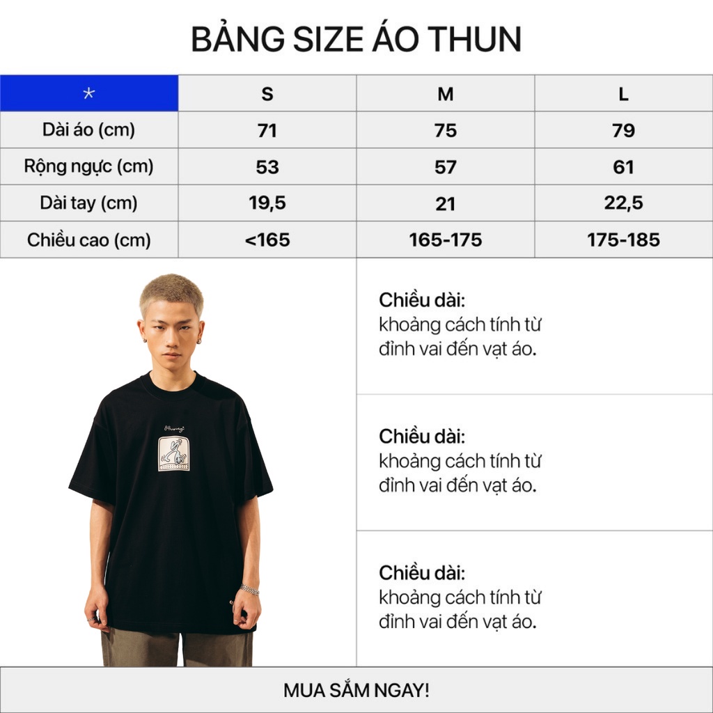 Áo Thun T-shirt Oversize 84RISING - Baby Freeze (đen) - thương hiệu 84RISING