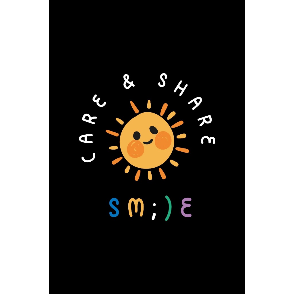 Smile Store - Box Mặt trời Care & Share - Áo thun túi tote tất- thương hiệu Coolmate