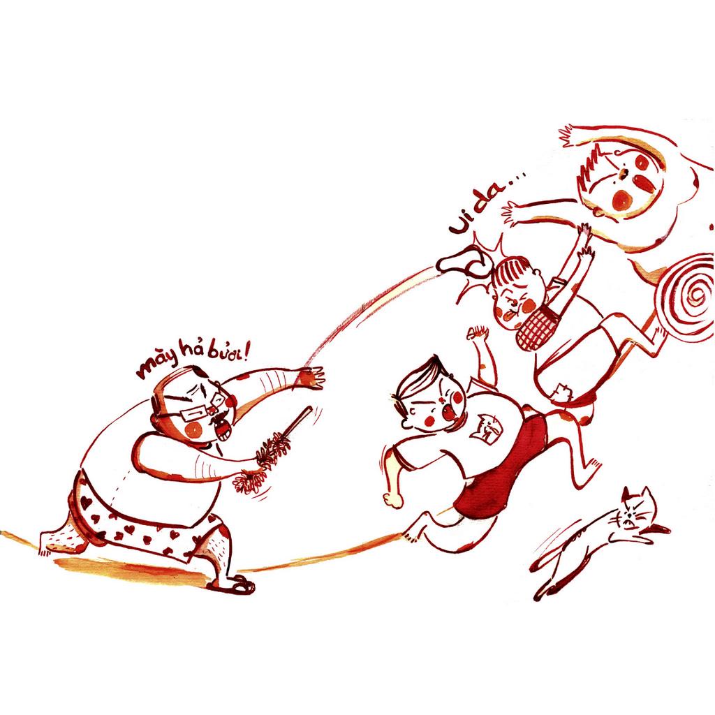 Áo Thun 100% cotton Care &amp; Share tuổi thơ dữ dội Chọc Chuông - Thương hiệu Coolmate