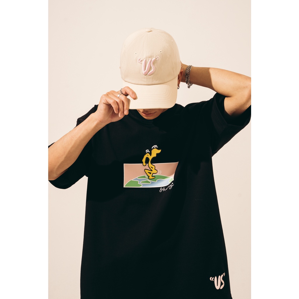 Mũ Us 84RISING màu Be - thương hiệu 84Rising