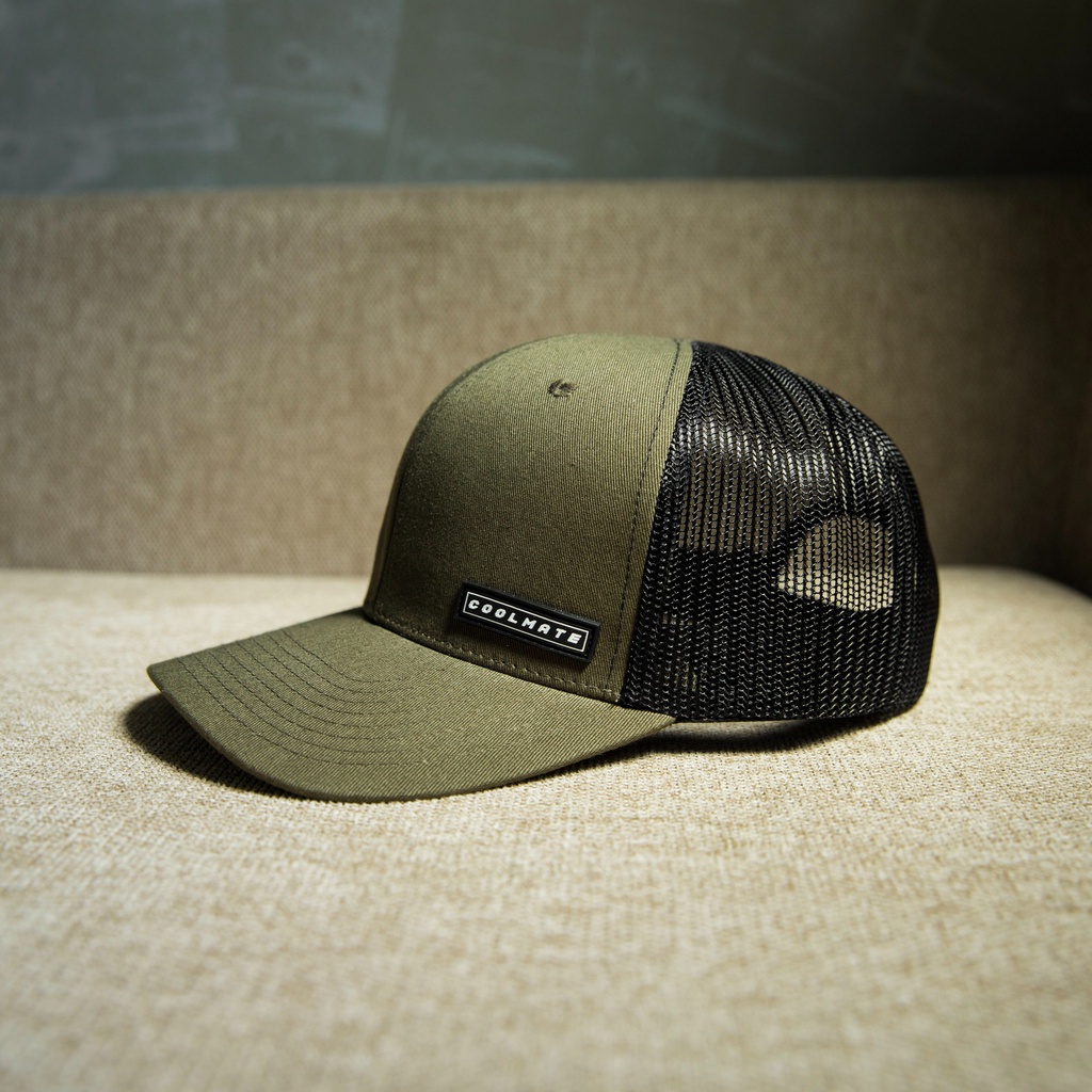 Mũ nón lưỡi trai nam thoáng khí phối lưới Baseball Cap logo Coolmate AC