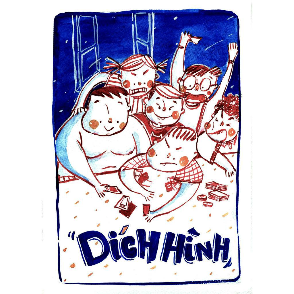 Áo Thun 100% cotton Care &amp; Share tuổi thơ dữ dội Dích hình - Thương hiệu Coolmate