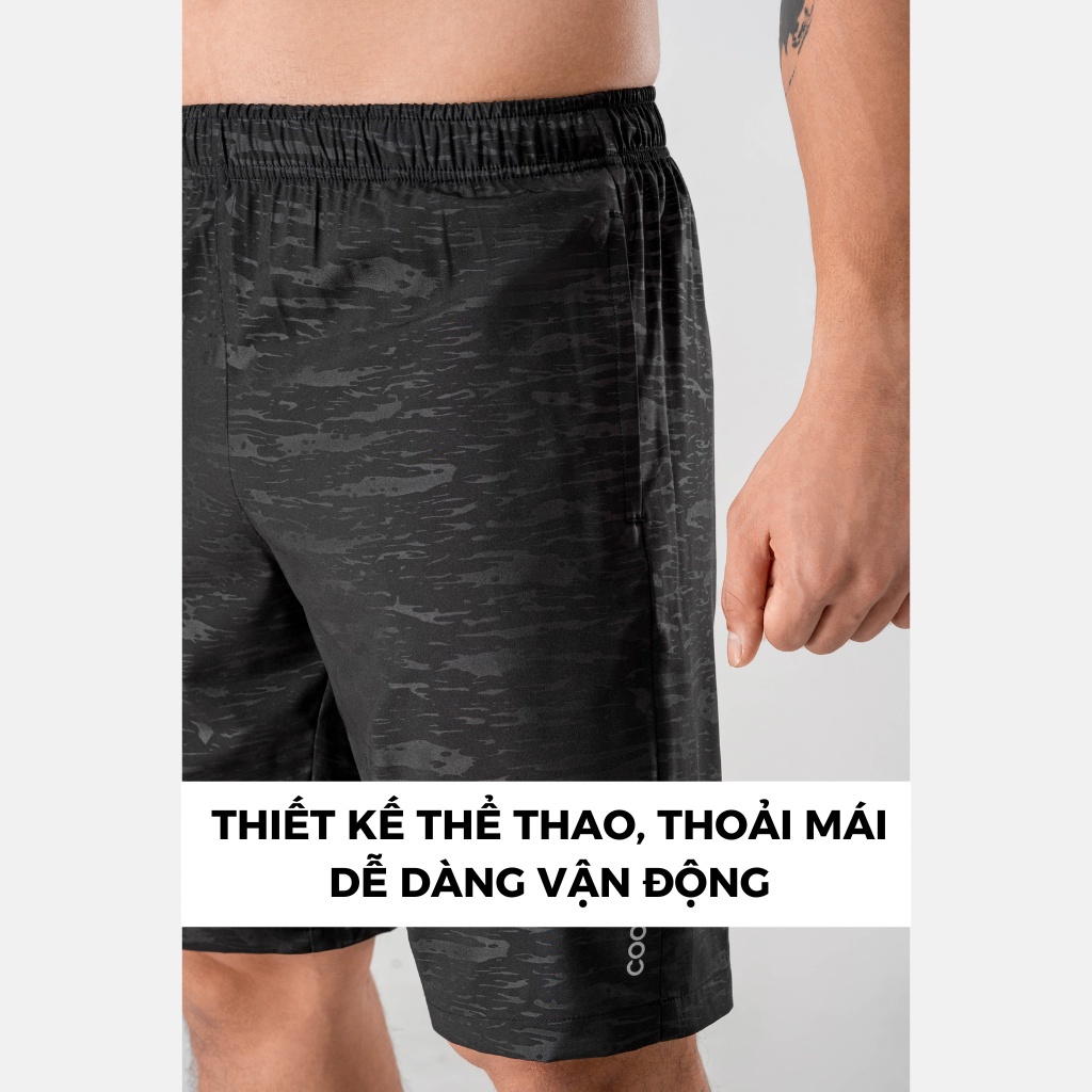 Quần Short nam Ultra Pro thoải mái vận động (có túi khóa kéo) thương hiệu Coolmate