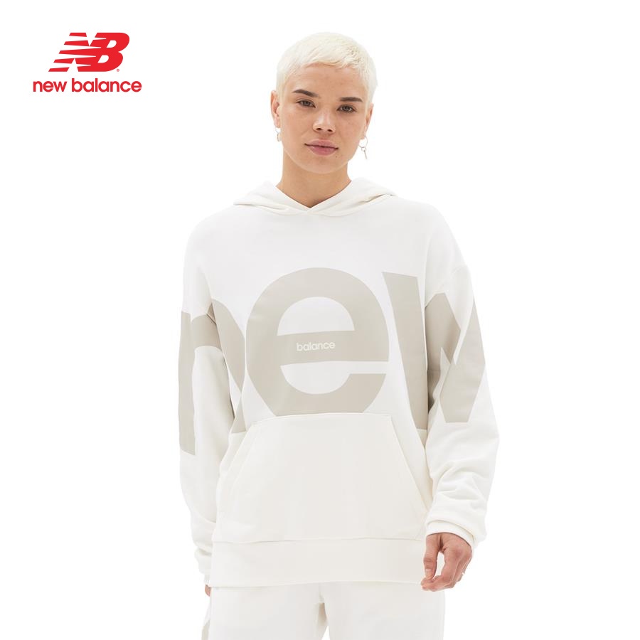 Áo khoác hoodie thời trang unisex New Balance HOODIES U SEA SALT - UT23504SST (form quốc tế)
