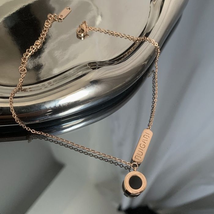 Lắc Chân Hai Lớp Bằng Thép Titan Mặt Hình Bướm Cá Tính Dễ Phối Đồ