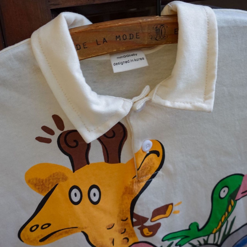 Áo Thun polo Cotton Ngắn Tay Thời Trang Mùa Hè Dành Cho Bé Trai Gái