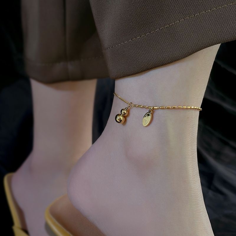 Lắc Chân Mùa Hè 2023 Bằng Bạc 925 Hình Bầu Dục Sang Trọng Cho Nữ