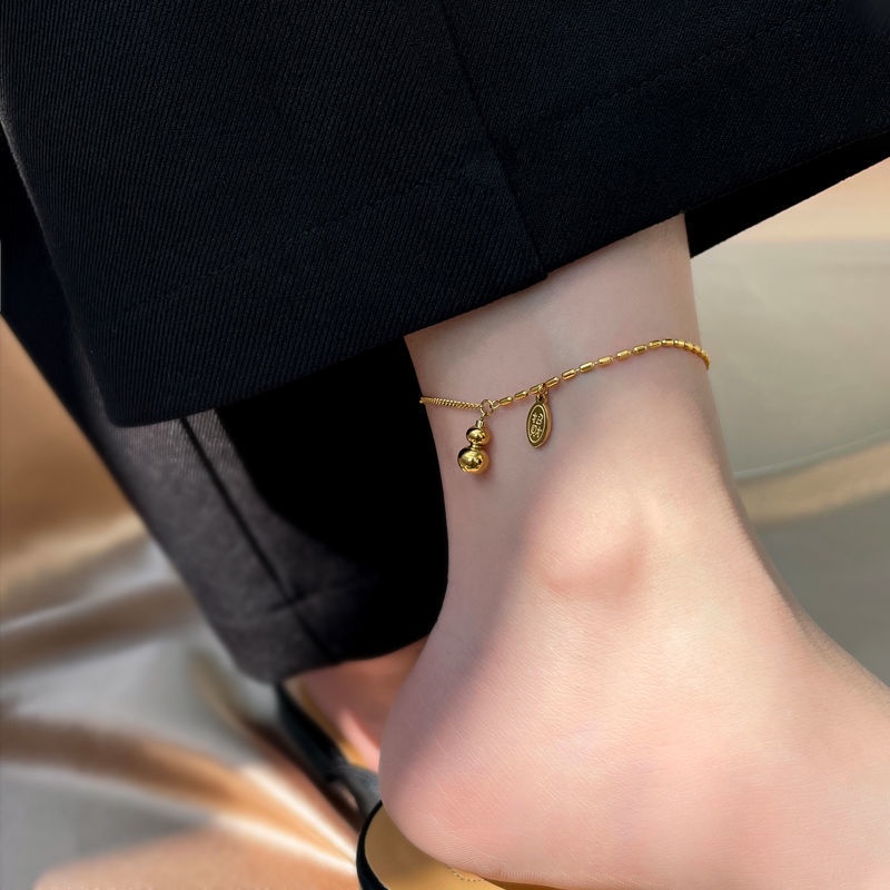 Lắc Chân Mùa Hè 2023 Bằng Bạc 925 Hình Bầu Dục Sang Trọng Cho Nữ