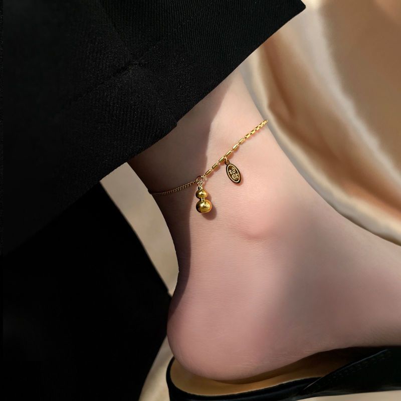 Lắc Chân Mùa Hè 2023 Bằng Bạc 925 Hình Bầu Dục Sang Trọng Cho Nữ