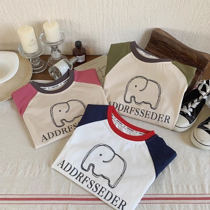 Áo Thun Tay Ngắn Chất Liệu Cotton Mỏng Nhẹ In Họa Tiết Hoạt Hình Thời Trang Mùa Hè Cho Bé Trai