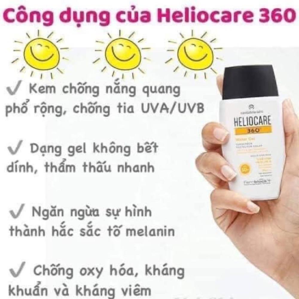 Kem Chống Nắng Heliocare Mineral Tolerence Fluid 50ml