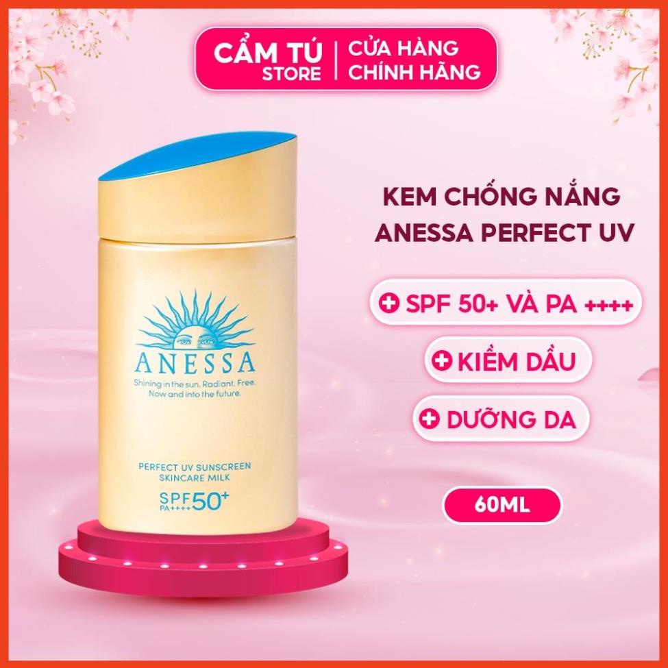 Kem chống nắng Anessa Perfect UV Sunscreen Skincare Milk 60ml