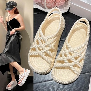 Giày Sandal Tăng Chiều Cao Chống Trượt Thời Trang