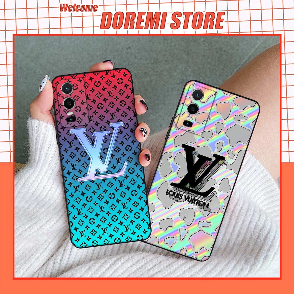 Ốp lưng Vivo Y76 5G hình họa tiết thương hiệu thời trang, chất lượng rẻ bền đẹp