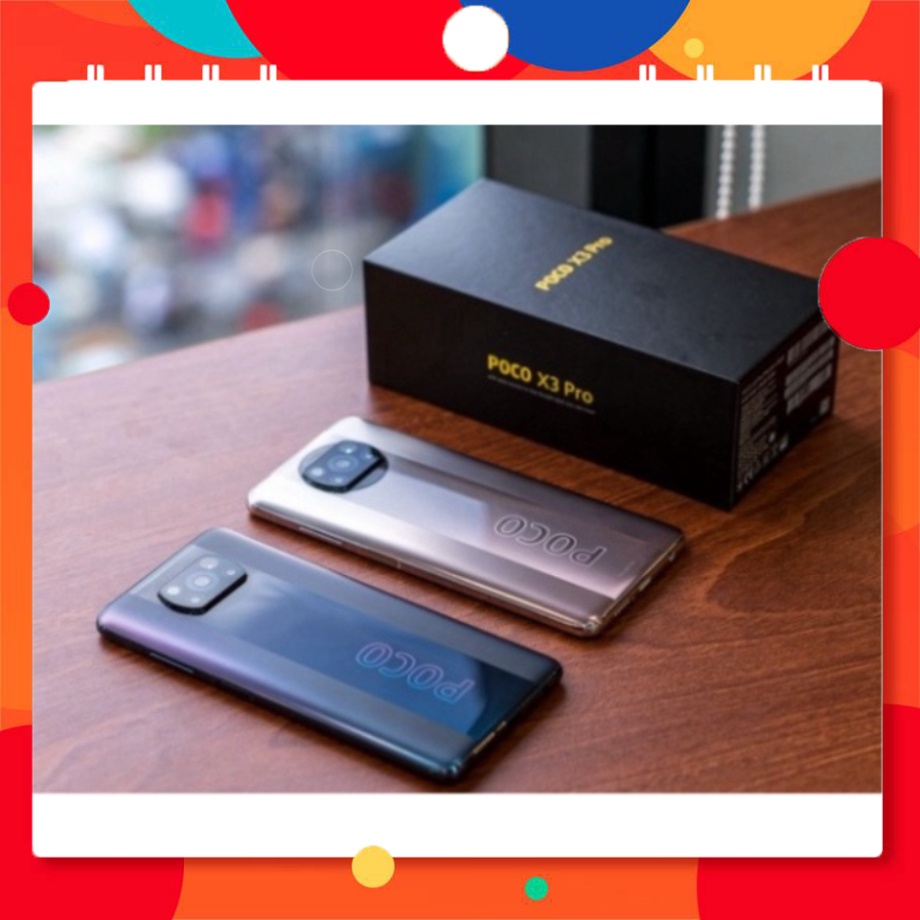 GIẢM GIÁ  Điện thoại Xiaomi Poco X3 pro  Full Box, Full Phụ Kiện bảo hành 12 tháng