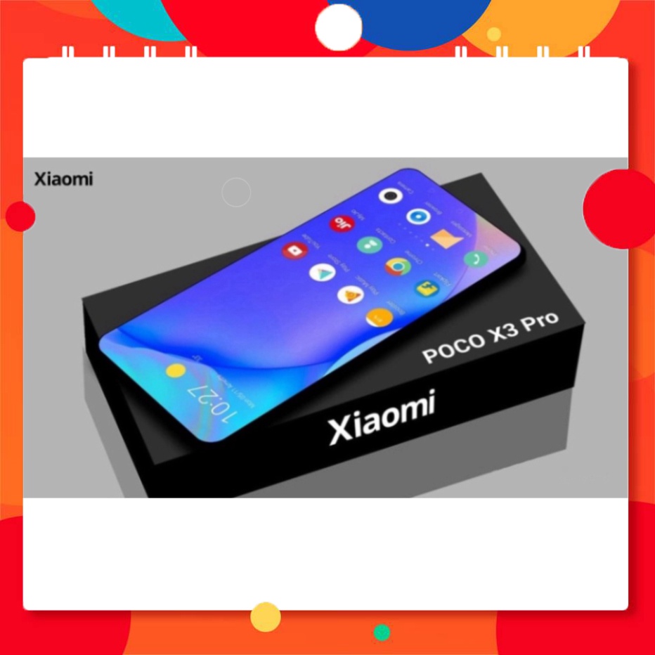 GIẢM GIÁ  Điện thoại Xiaomi Poco X3 pro  Full Box, Full Phụ Kiện bảo hành 12 tháng
