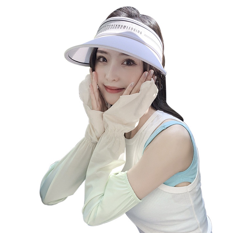 Găng Tay Chống Nắng Thoáng Khí Màu Sắc Gradient Phong Cách Hàn Quốc