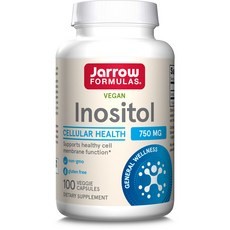 Thực phẩm chức năng Jarrow Inositol 750mg 100 viên, 1ea