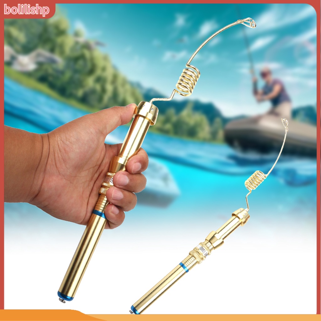 <Bolilishp> Cần Câu Cá Mini Bằng Thép Không Gỉ