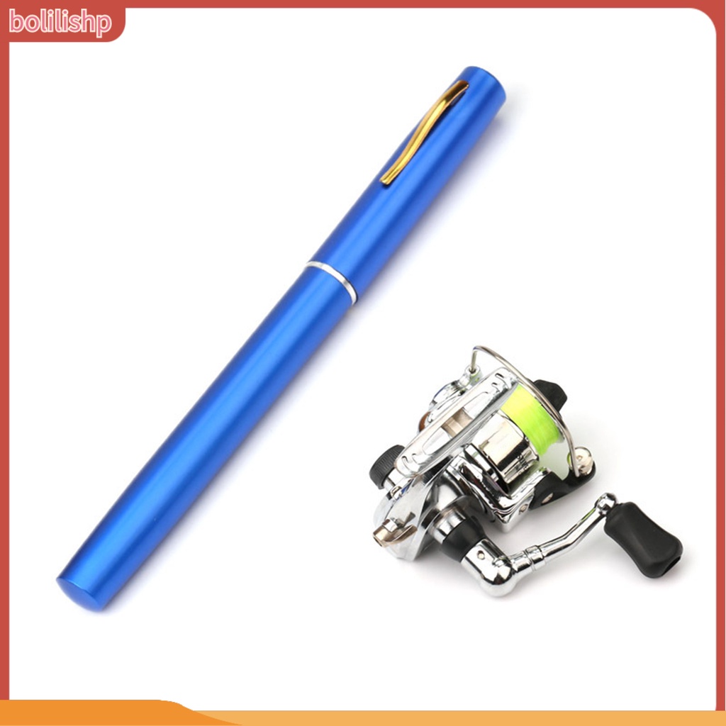 Cần Câu Cá Mini Bằng Kim Loại Kèm Máy Câu Dài 1.6m