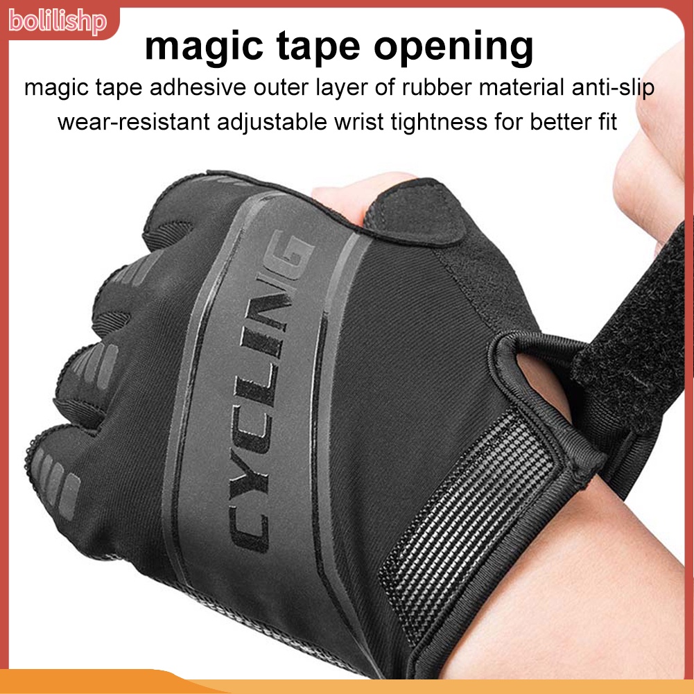 1 Đôi Găng Tay Nửa Ngón Chống Trượt Thoáng Khí Unisex YD-1