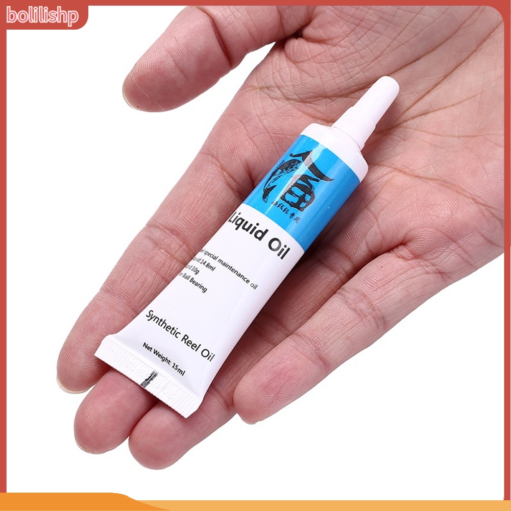 Dầu bôi trơn máy quay câu cá kim loại 15g + Mỡ 10g