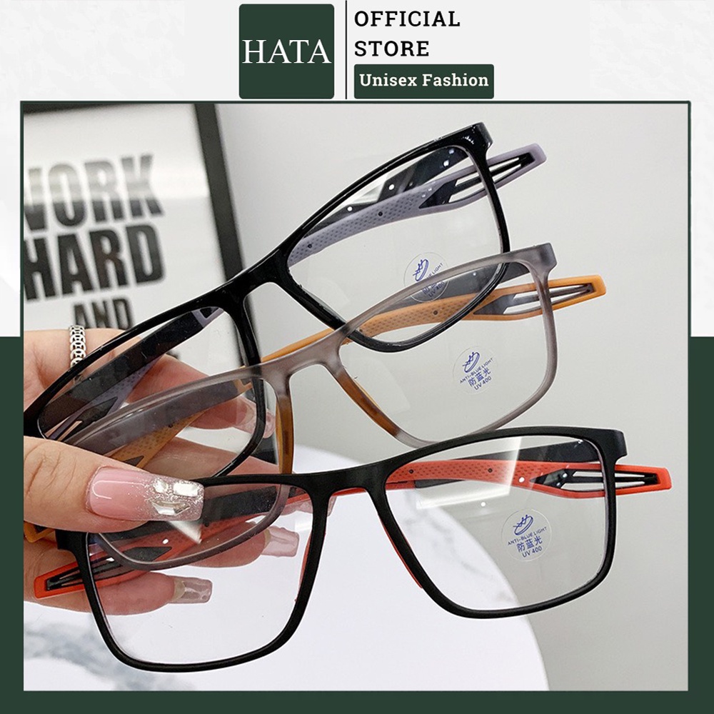 Mắt Kính Thời Trang Kính Râm Form Vuông 694 Gọng Dẻo Xịn Kiểu Dáng Sang Chảnh