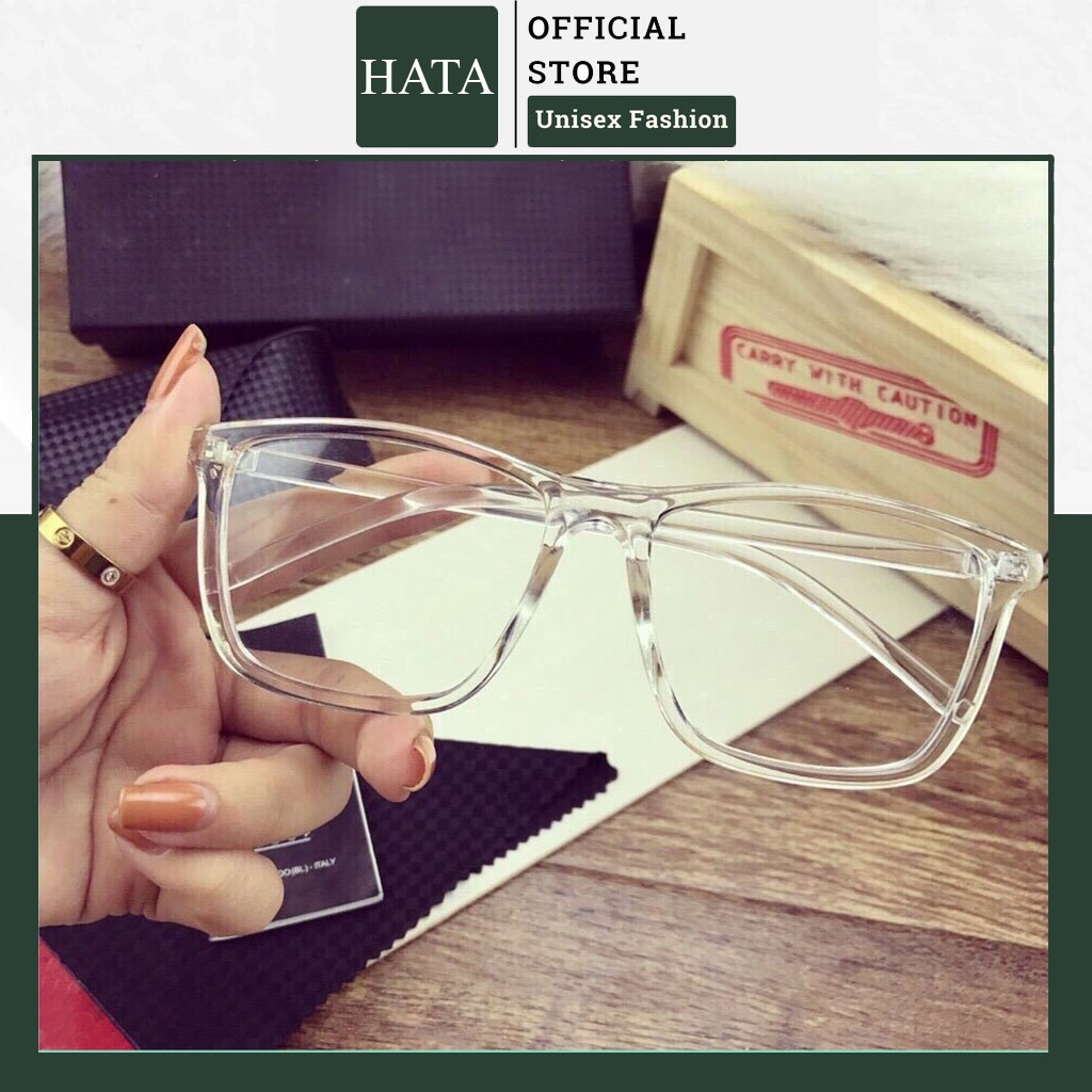 Mắt Kính Thời Trang Gọng Dẻo Trong Suốt Kiểu Dáng Phong Cách
