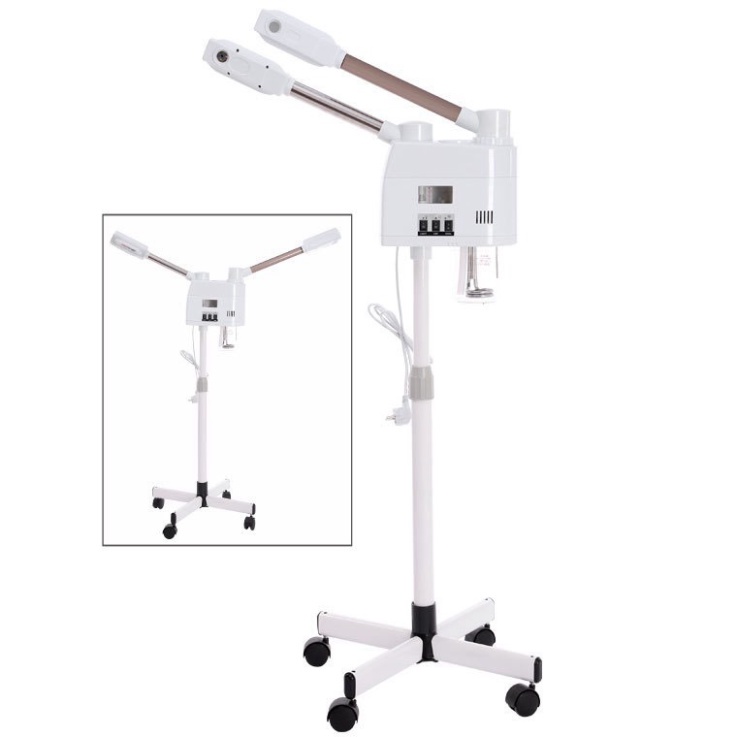 Máy Xông Hơi Mặt 2 Cần Nóng Lạnh, Máy Xông Mặt, Bảo Hành 12 Tháng