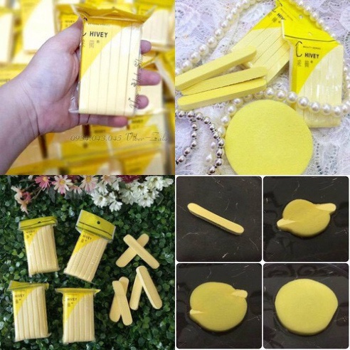 Mút Nở Rửa Mặt Chivey  Chính Hãng Hàng Loại 1