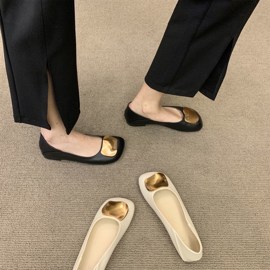 Giày Lười Đế Bằng Phong Cách Thời Trang Mùa Hè 2023 Mới Dành Cho Nữ