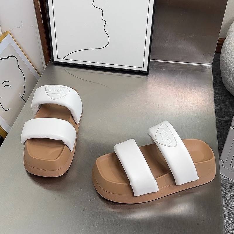 Dép bánh mì dép chống trượt đế dày thời trang