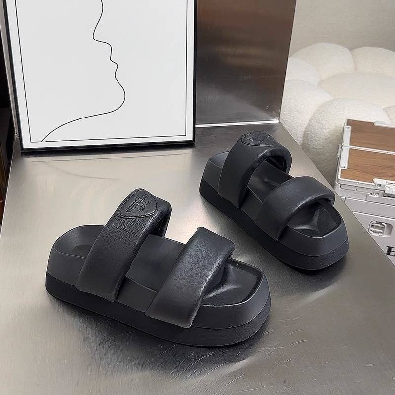 Dép bánh mì dép chống trượt đế dày thời trang